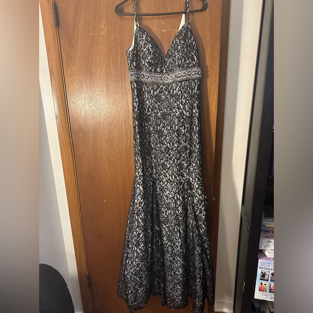 Prom dress worn once for Prom.